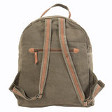 KB140 Backpack Upcycled Canvas Ladies Bag