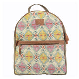 KB140 Backpack Upcycled Canvas Ladies Bag