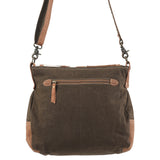 KB144 Messenger Upcycled Canvas Ladies Bag