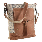 KB151 Messenger Upcycled Canvas Ladies Bag