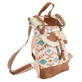 KB164 Backpack Upcycled Canvas Ladies Bag