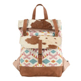 KB164 Backpack Upcycled Canvas Ladies Bag