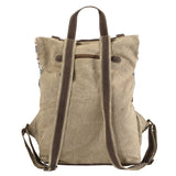 KB165 Backpack Upcycled Canvas Ladies Bag