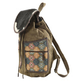 KB179 Backpack Upcycled Canvas Ladies Bag