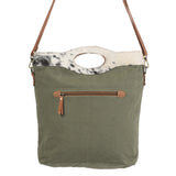 KB182 Crossbody Upcycled Canvas Ladies Bag