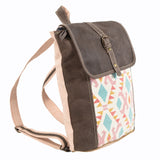 KB190 Backpack Upcycled Canvas Ladies Bag