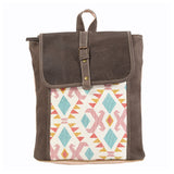 KB190 Backpack Upcycled Canvas Ladies Bag