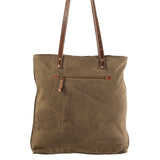 KB194 Tote Upcycled Canvas Ladies Bag