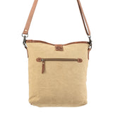 KB198 Messenger Upcycled Canvas Ladies Bag