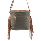 KB209 Crossbody Upcycled Canvas Ladies Bag