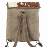 KB246 Backpack Upcycled Canvas Ladies Bag