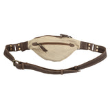 KB289 Fanny Pack Upcycled Canvas Ladies Bag