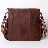 LC-ADBGA262D Messenger Genuine Western Leather Women Bag