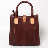 LC-ADBGA279B Tote Genuine Western Leather Women Bag Becca