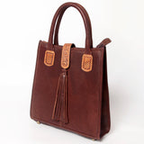 LC-ADBGA279E Tote Embossed Genuine Western Leather Women Bag