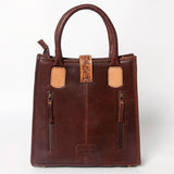 LC-ADBGA279F Tote Genuine Western Leather Women Bag Sage