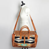 ADBG516 Duffel Genuine Western Leather Women Bag