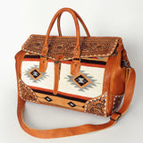 LC-ADBG516I Duffel Genuine Western Leather Women Bag