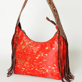 LC-ADBG803P Hobo Hair On Genuine Western Leather Women Bag