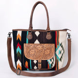 LC-ADBG882B Tote Genuine Western Leather Women Bag