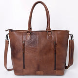 LC-ADBG882B Tote Genuine Western Leather Women Bag