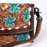 ADBG889 Wallet Hand Tooled Genuine Western Leather Women Bag