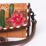 ADBG889 Wallet Hand Tooled Genuine Western Leather Women Bag