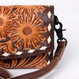 ADBG889 Wallet Hand Tooled Genuine Western Leather Women Bag