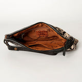 LC-ADBG344BG Wristlet Genuine Western Leather Women Bag Belle