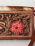 LC-ADBG486R Wallet Genuine Western Leather Women Bag