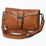 SWC201TAN Crossbody Genuine Leather women bag western Bag