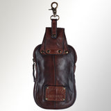 SWC203BRN Sling Genuine Leather women bag western Bag