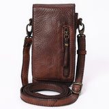 SWC204BRN Sling Genuine Leather women bag western Bag