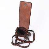 SWC204BRN Sling Genuine Leather women bag western Bag