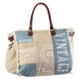 KB327 Tote Upcycled Canvas Ladies Bag