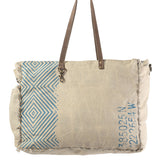 KB326 Tote Upcycled Canvas Ladies Bag