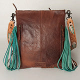 ADBGS192 Messenger Genuine Western Leather Women Bag Olivia