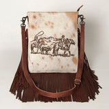 ADBGS192 Messenger Genuine Western Leather Women Bag Becca