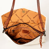 LC-ADBGS178R Envelope Hair-On Genuine Western Leather Women Bag Sally