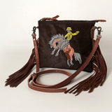 LC-ADBG109AB Crossbody Genuine Western Leather Women Bag Annie