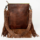 LC-ADBGS192BB Messenger Genuine Western Leather Women Bag Sage