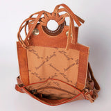 LC-ADBGF101B Crossbody Genuine Western Leather Women Bag