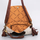 LC-ADBGF102A Crossbody Hair-On Genuine Western Leather Women Bag