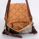 LC-ADBGF102C Crossbody Hair-On Genuine Western Leather Women Bag