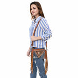 ADBGF103 Clear Bag Genuine Western Leather Women Bag