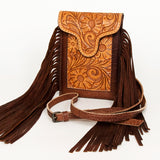 ADBG943 Cellphone Holder Genuine Western Leather Bag Sage