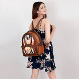 LC-ADBG944 Backpack Genuine Western Leather Women Bag