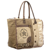 KB348 Tote Upcycled Canvas Ladies Bag