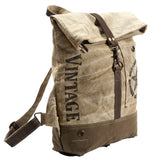 KB349 Backpack Upcycled Canvas Ladies Bag