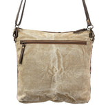 KB354 Crossbody Upcycled Canvas Ladies Bag